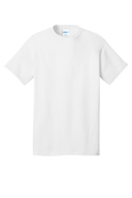 Unisex Core Cotton Tee - White