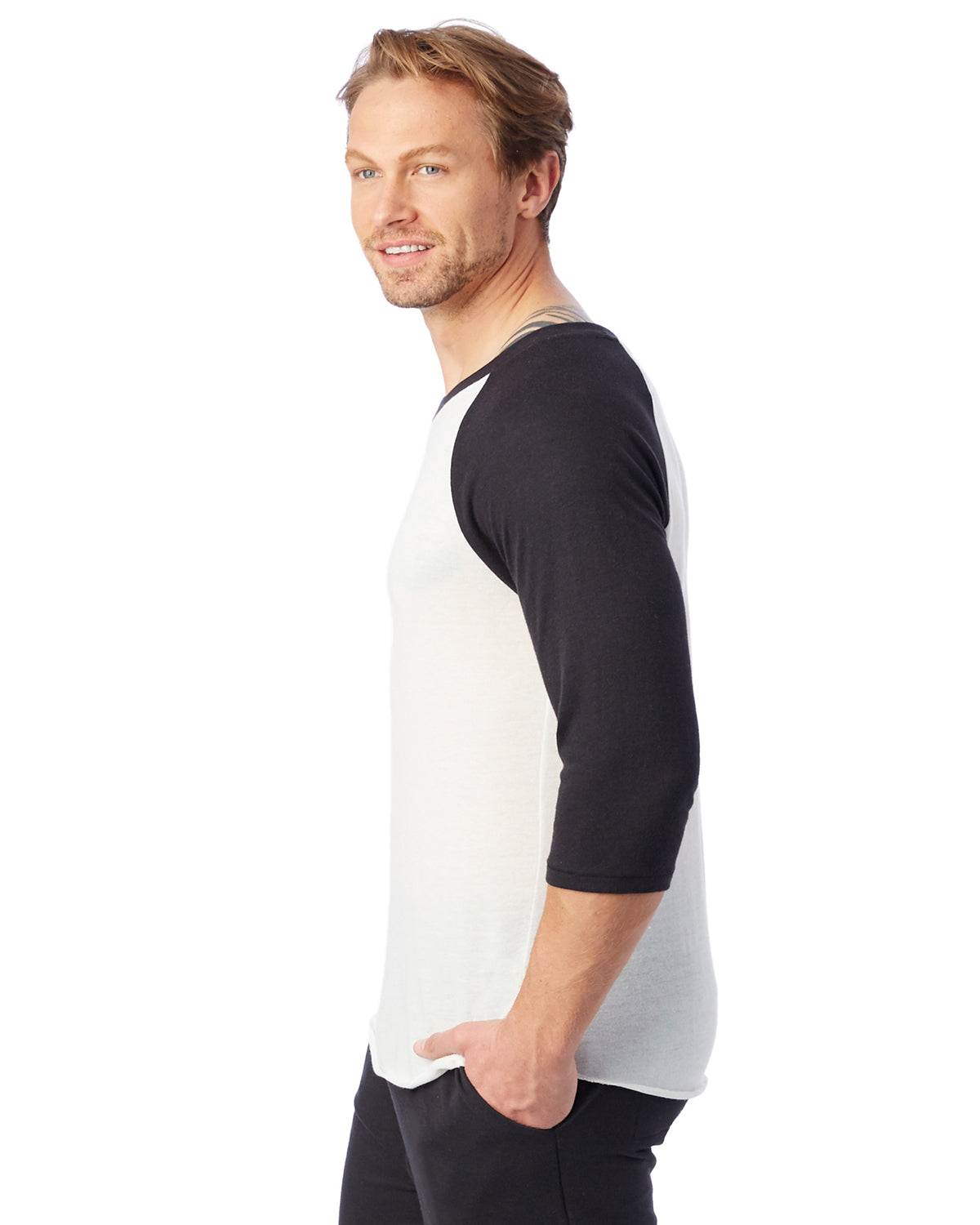 Unisex Baseball Eco-Jersey��� T-Shirt - Eco True Black