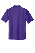 Unisex Silk Touch Polo - Purple