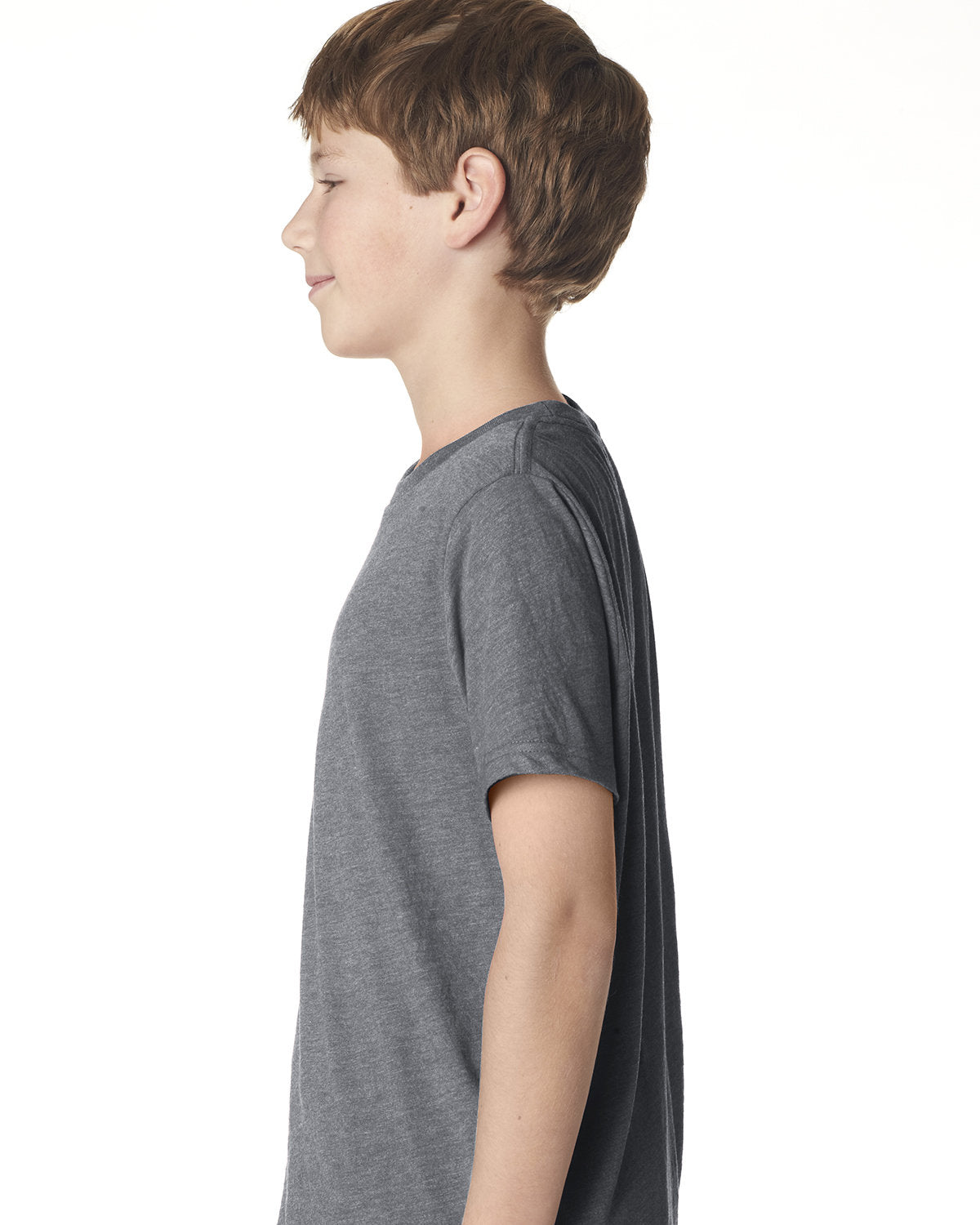 Youth Triblend Crew - Premium Heather