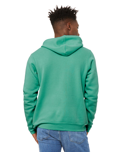 Unisex Sponge Fleece Pullover Hoodie - Teal