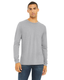 Bella + Canvas 3513 - Unisex Jersey Long-Sleeve T-Shirt - Athletic Gray Triblend