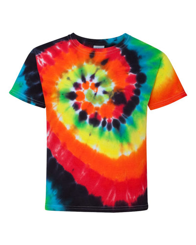 Youth Multi-Color Spiral T-Shirt - Illusion