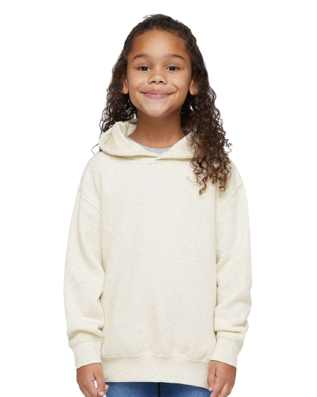 Toddler Pullover Fleece Hoodie - Natural Heather