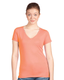 Next Level N1540 - Women's 'Junior fit' Ideal V - Light Orange