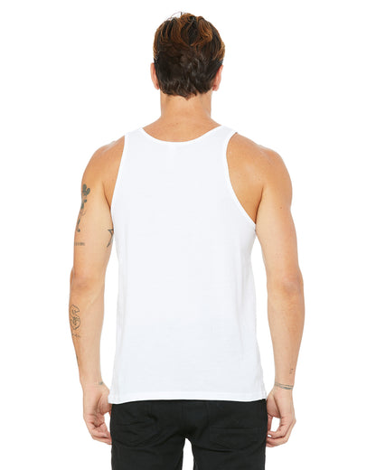 Unisex Jersey Tank - White