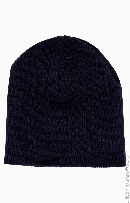 Unisex Knit Beanie - Navy