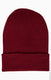 Yupoong 1501 - Unisex Cuffed Knit Beanie - Maroon