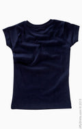 Toddler Girls' Fine Jersey T-Shirt - Navy