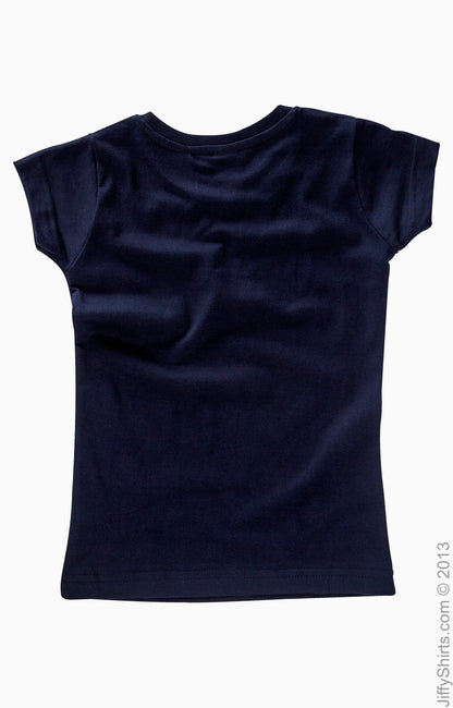 Toddler Girls' Fine Jersey T-Shirt - Navy
