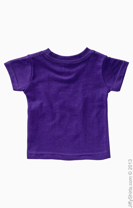 Infant Cotton Jersey T-Shirt - Purple
