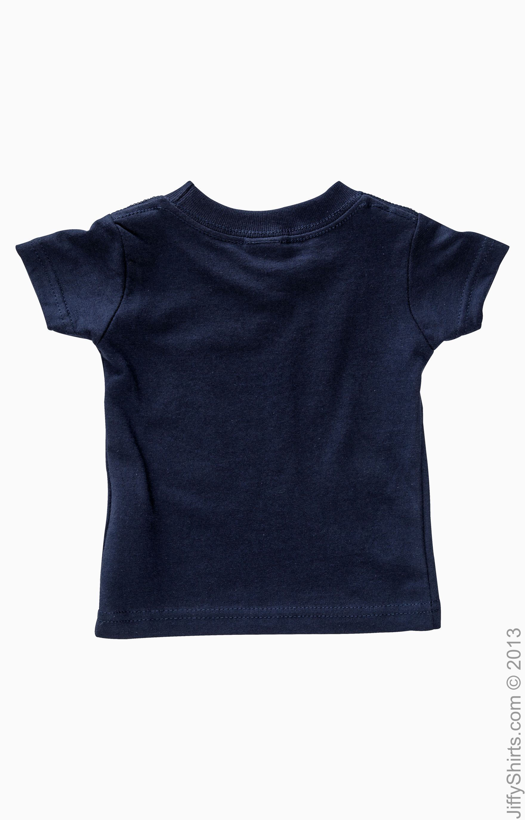 Infant Cotton Jersey T-Shirt - Navy