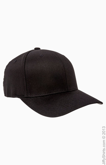 Unisex Wooly 6-Panel Cap - Black