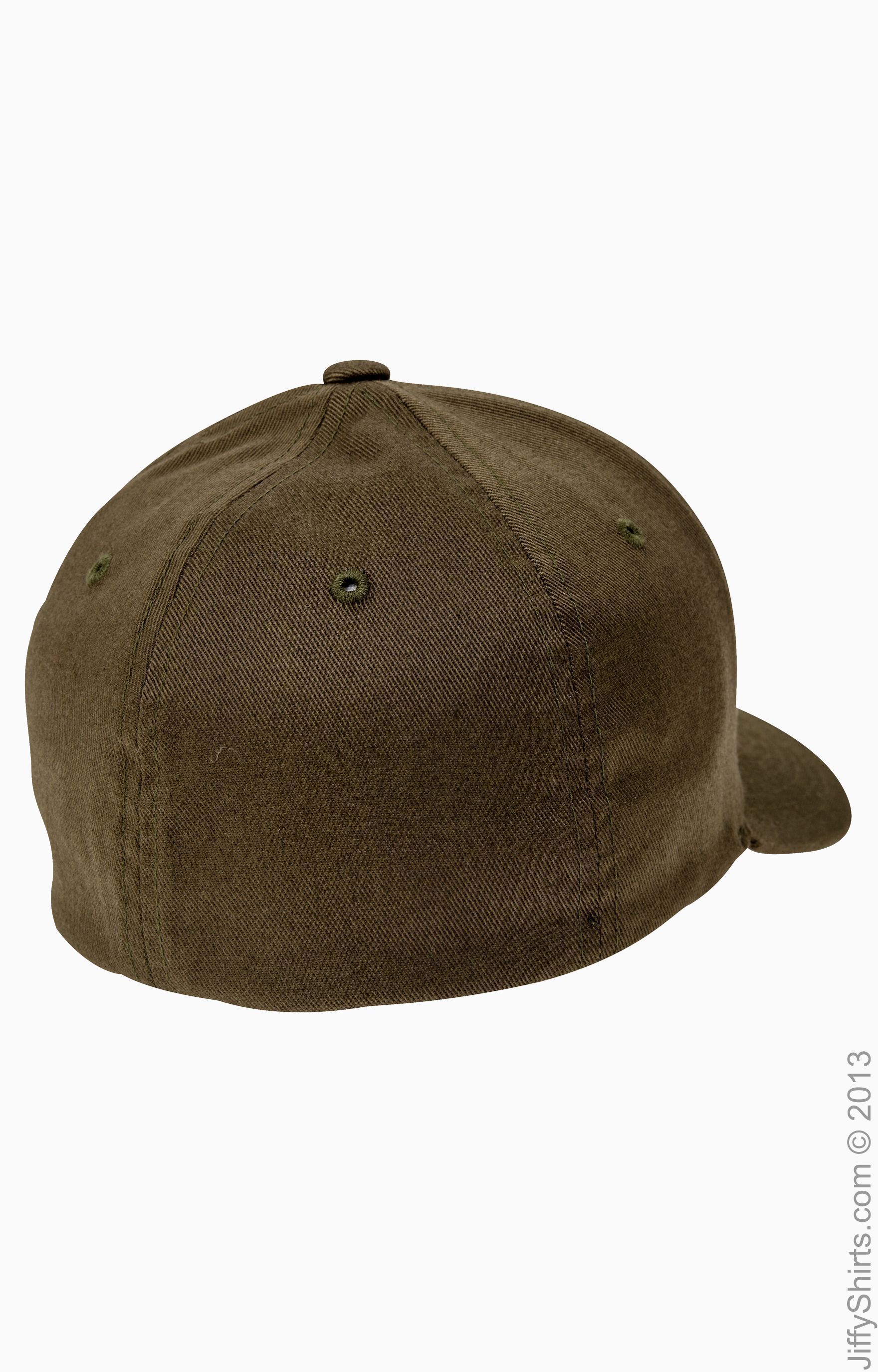 Unisex Wooly 6-Panel Cap - Olive