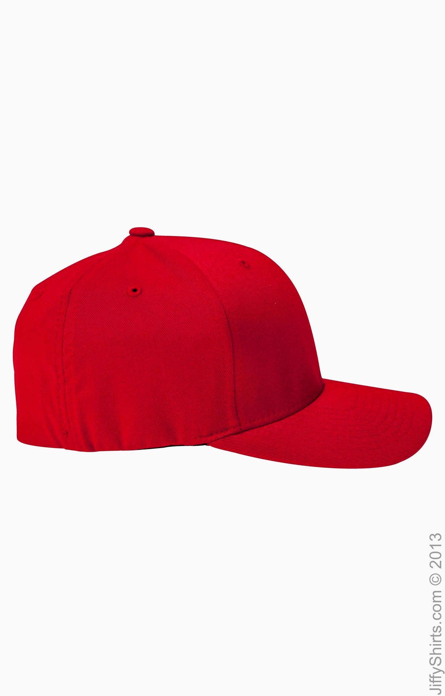 Unisex Wooly 6-Panel Cap - Red