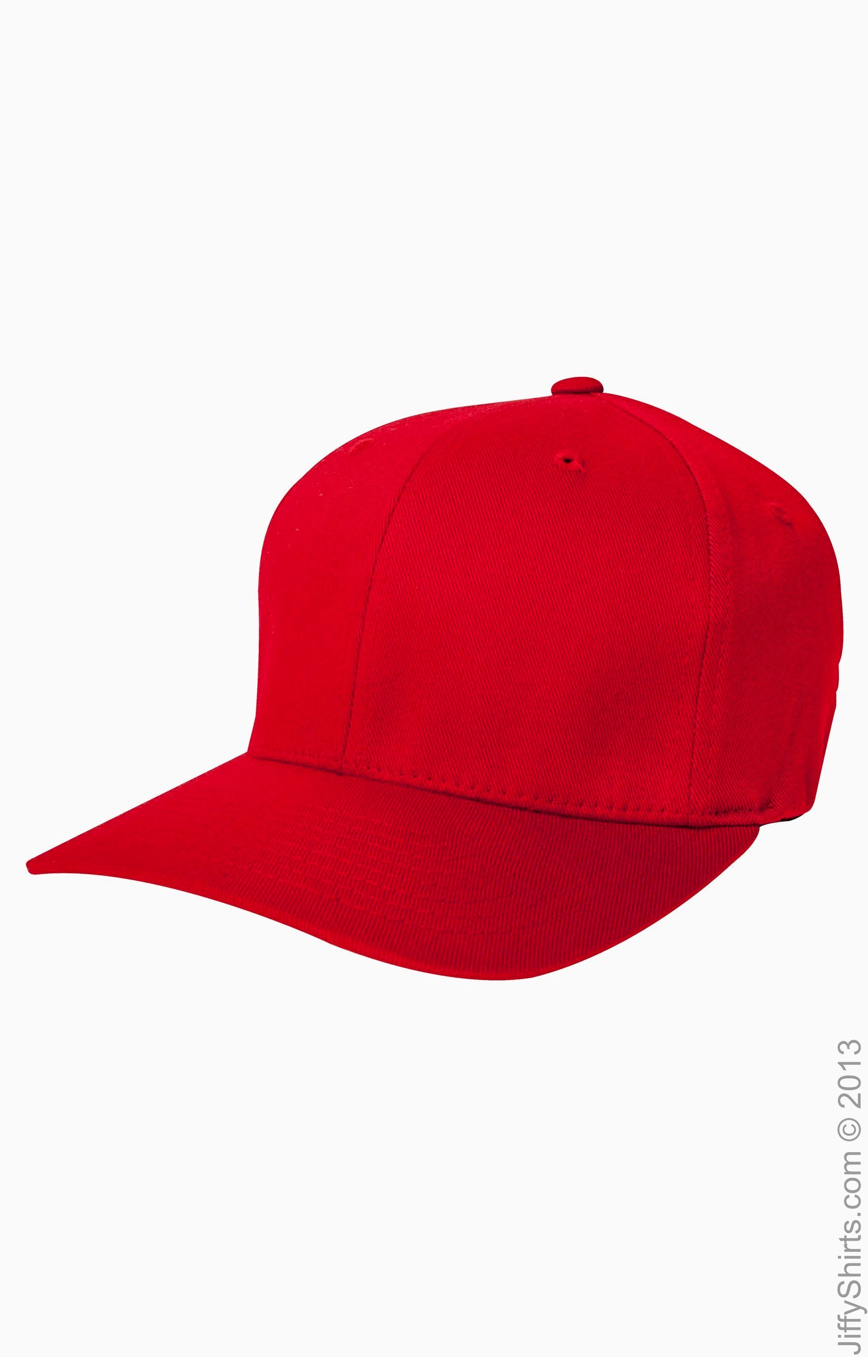 Unisex Wooly 6-Panel Cap - Red