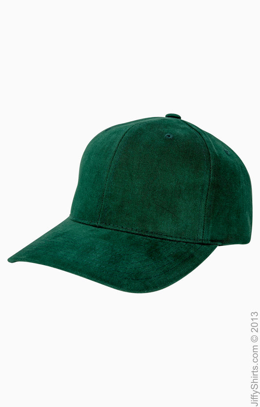 Unisex Brushed Cotton Twill Mid-Profile Cap - Spruce