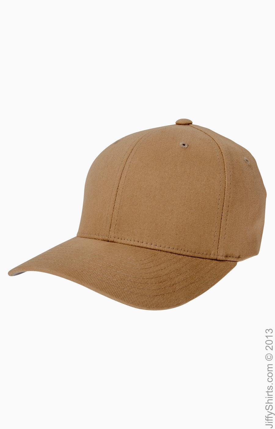 Unisex Brushed Twill Cap - Khaki