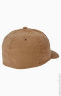 Unisex Garment-Washed Cotton Cap - Khaki