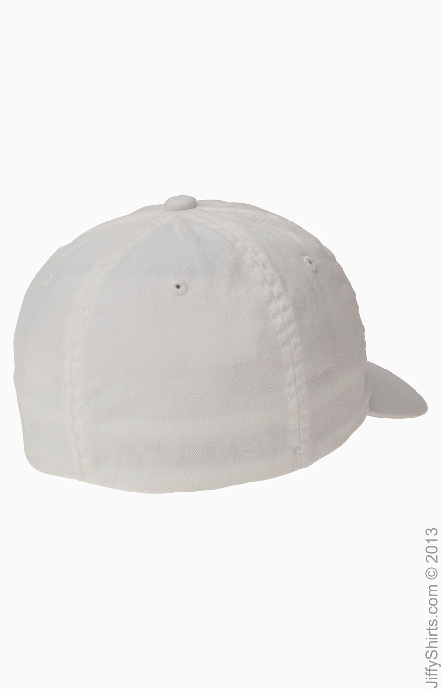 Unisex Garment-Washed Cotton Cap - White