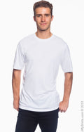 Unisex Double Dry® Interlock T-Shirt - White