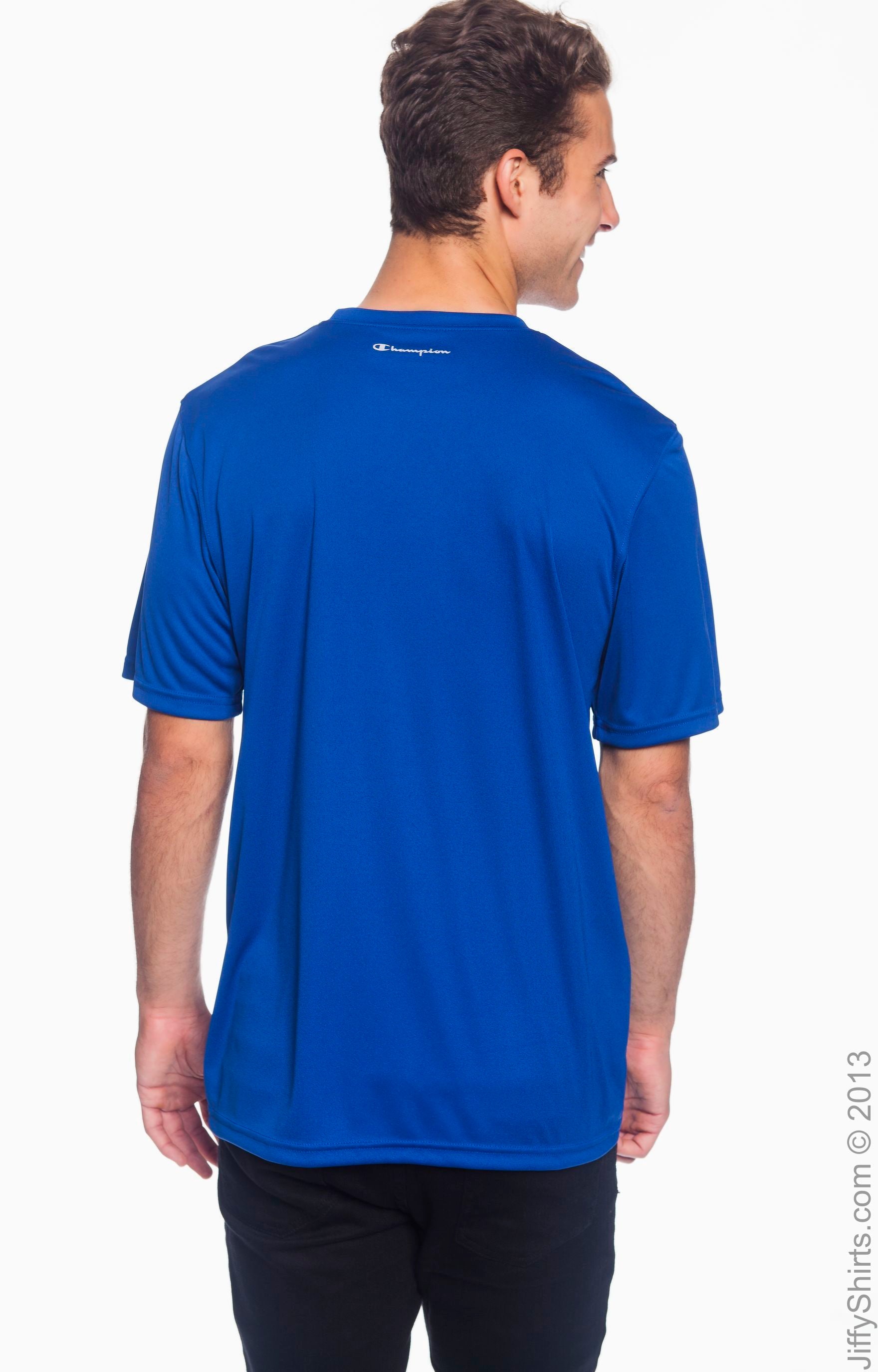 Unisex Double Dry® Interlock T-Shirt - Royal