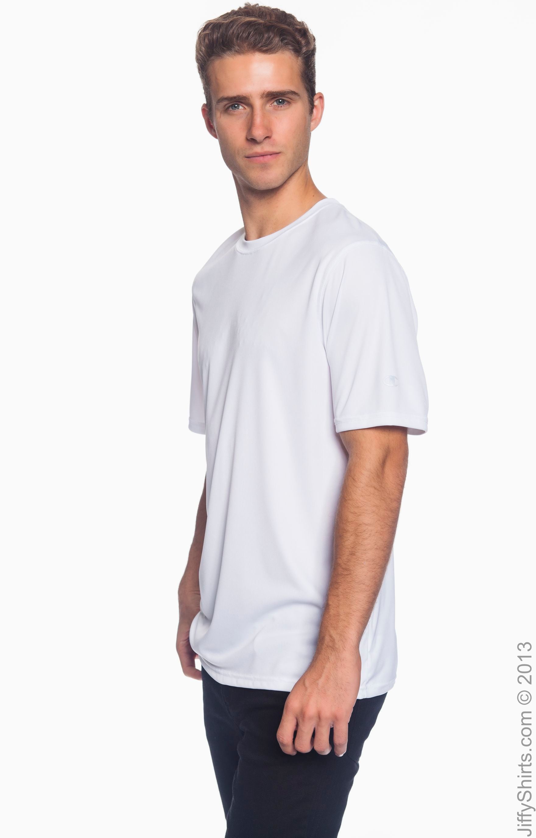 Unisex Double Dry® Interlock T-Shirt - White
