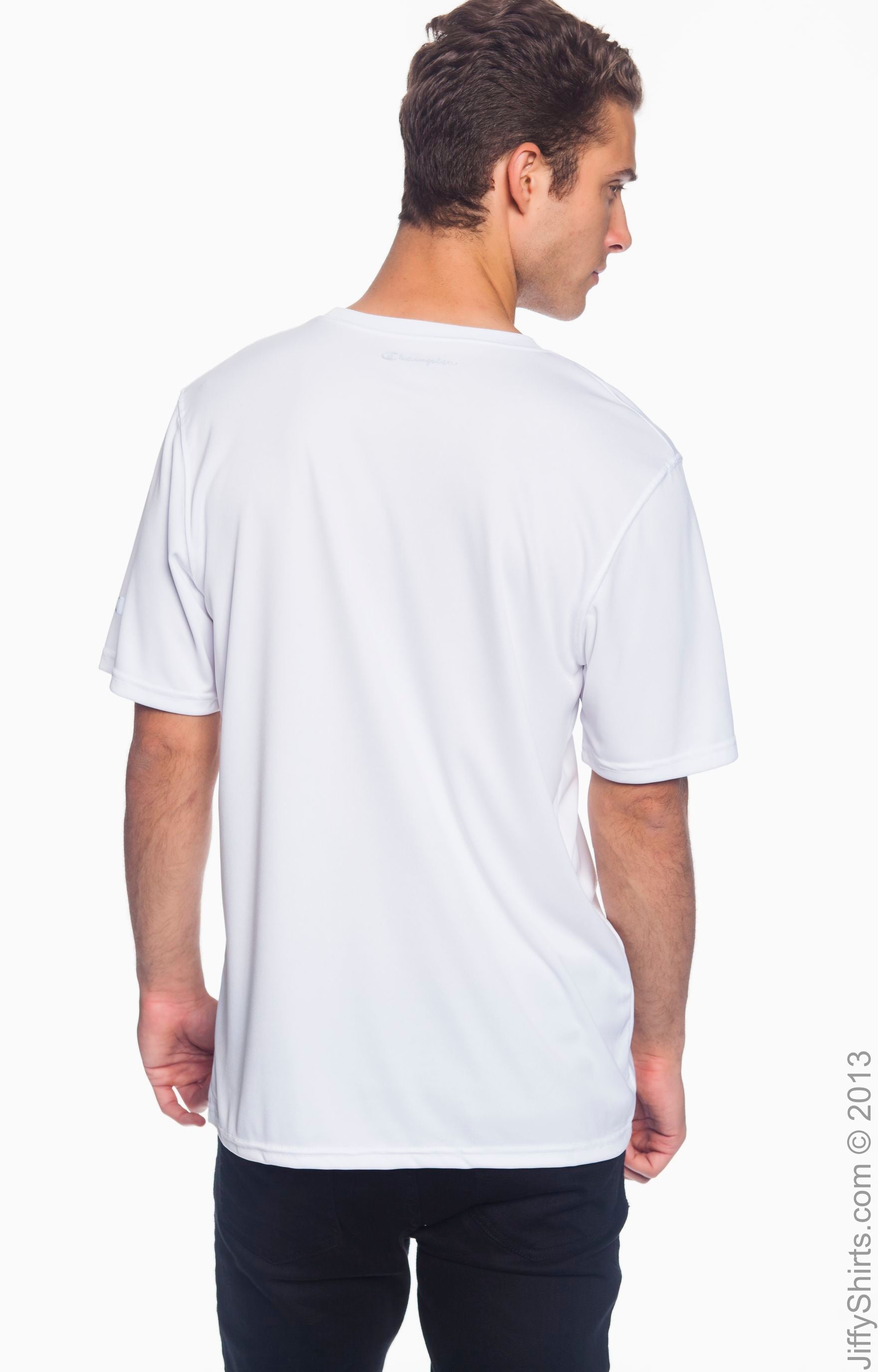 Unisex Double Dry® Interlock T-Shirt - White
