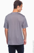 Unisex Double Dry® Interlock T-Shirt - Stone Gray