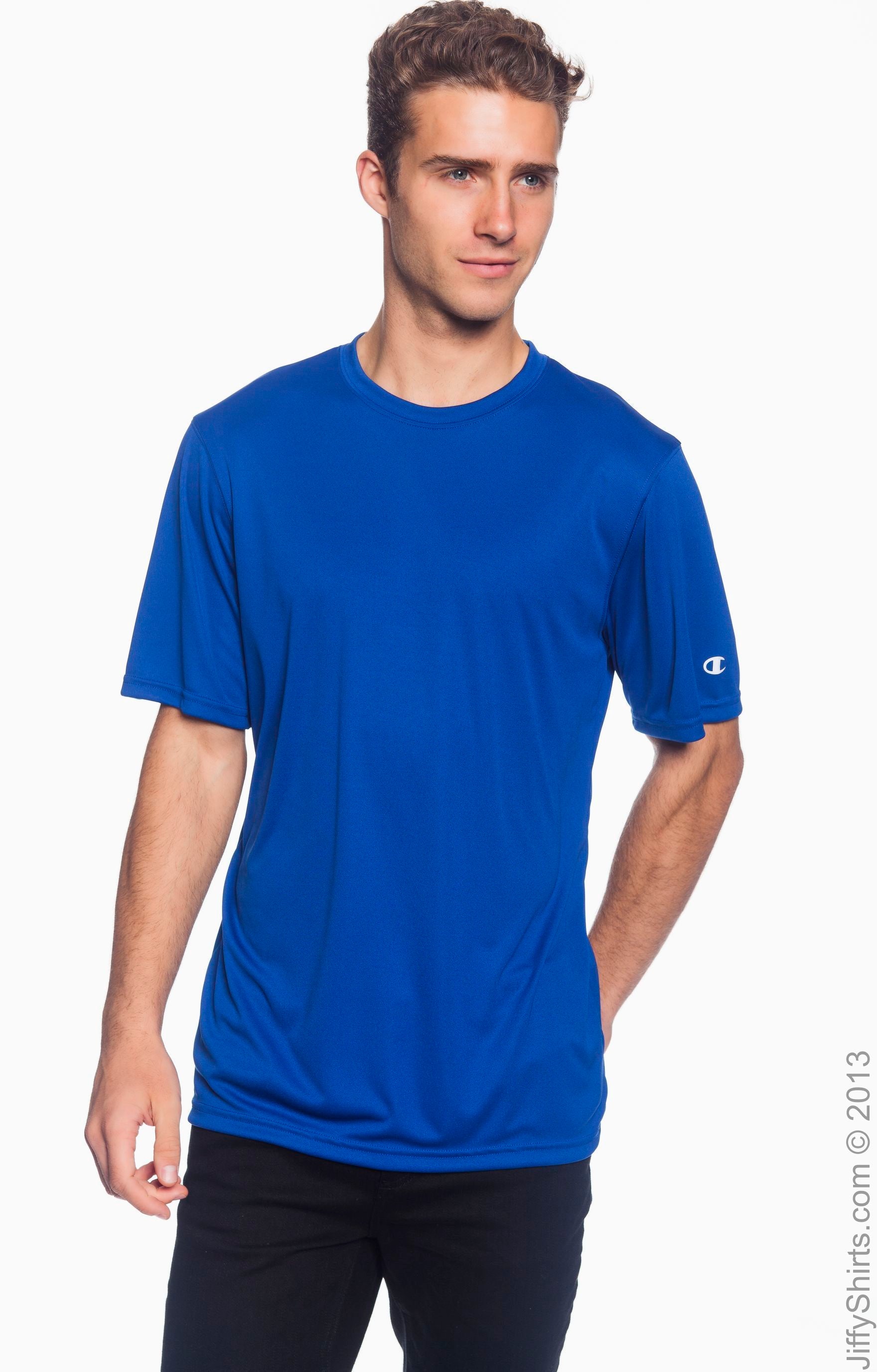 Unisex Double Dry® Interlock T-Shirt - Royal