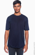 Unisex Double Dry® Interlock T-Shirt - Navy