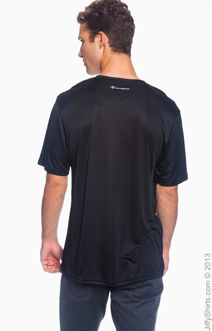 Unisex Double Dry® Interlock T-Shirt - Black