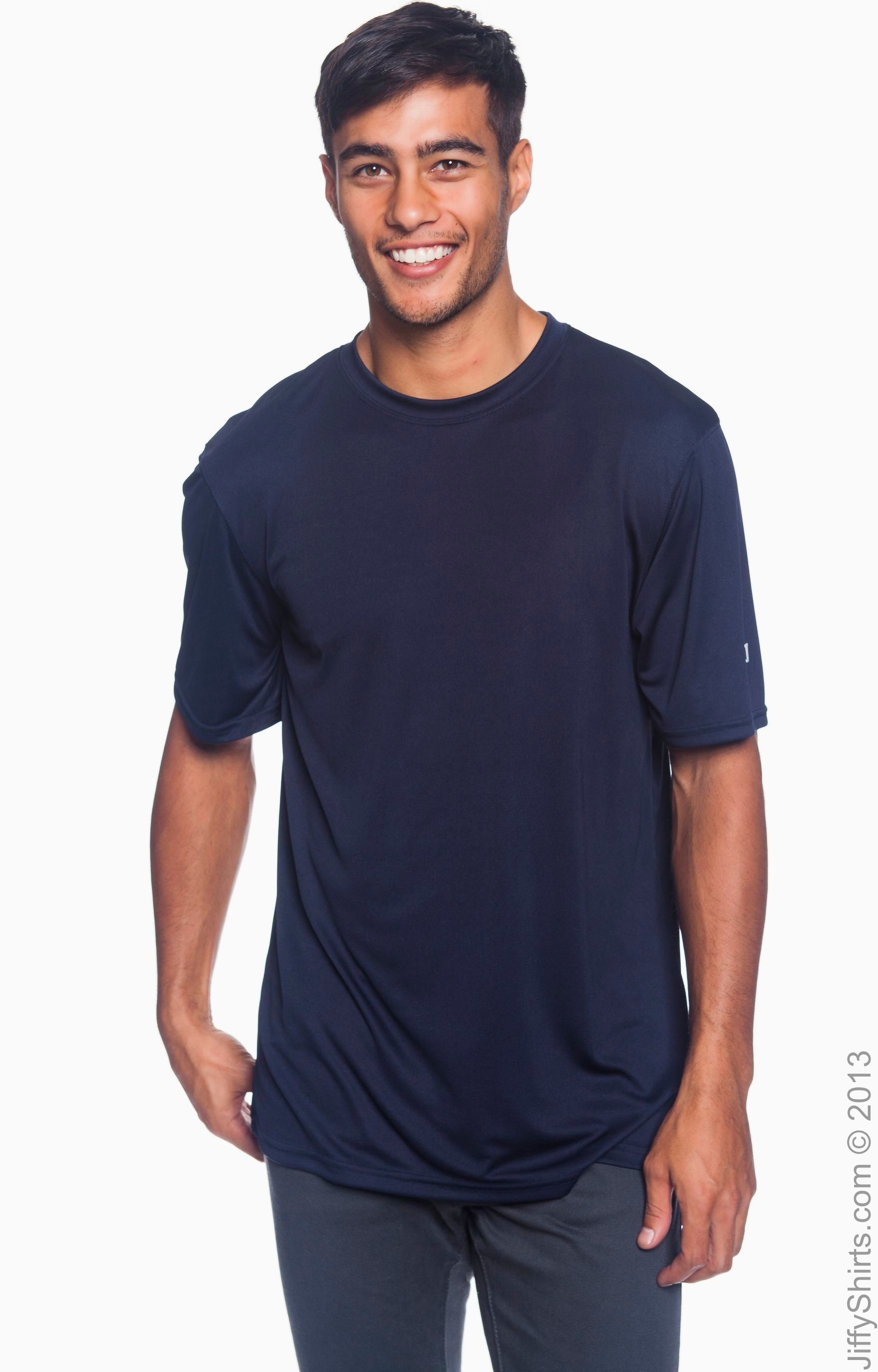 Unisex Double Dry® Interlock T-Shirt - Navy
