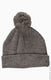 Big Accessories BX028 - Knit Pom Beanie - Gray