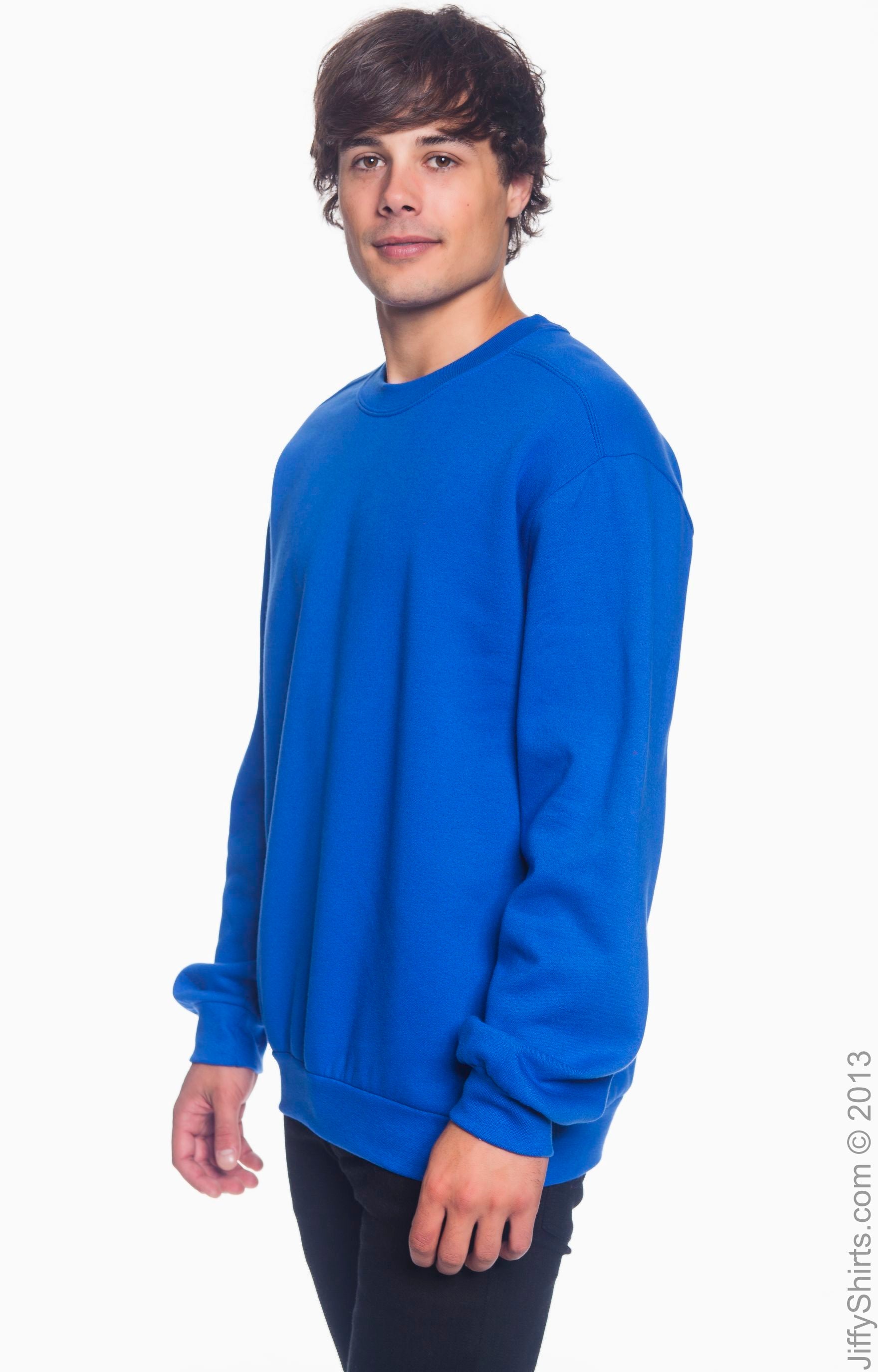 Unisex Crewneck Fleece - Royal Blue