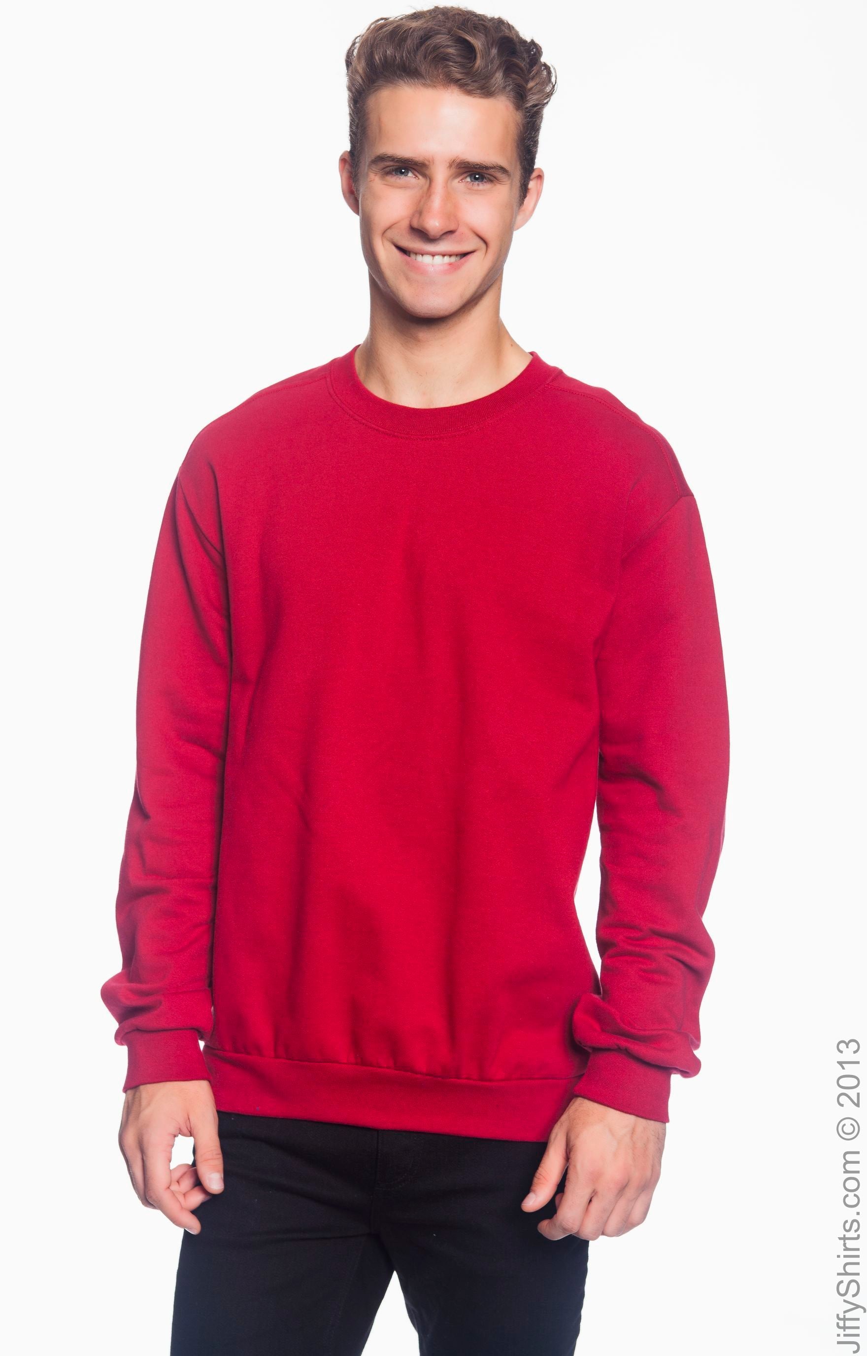 Unisex Crewneck Fleece - Independence Red
