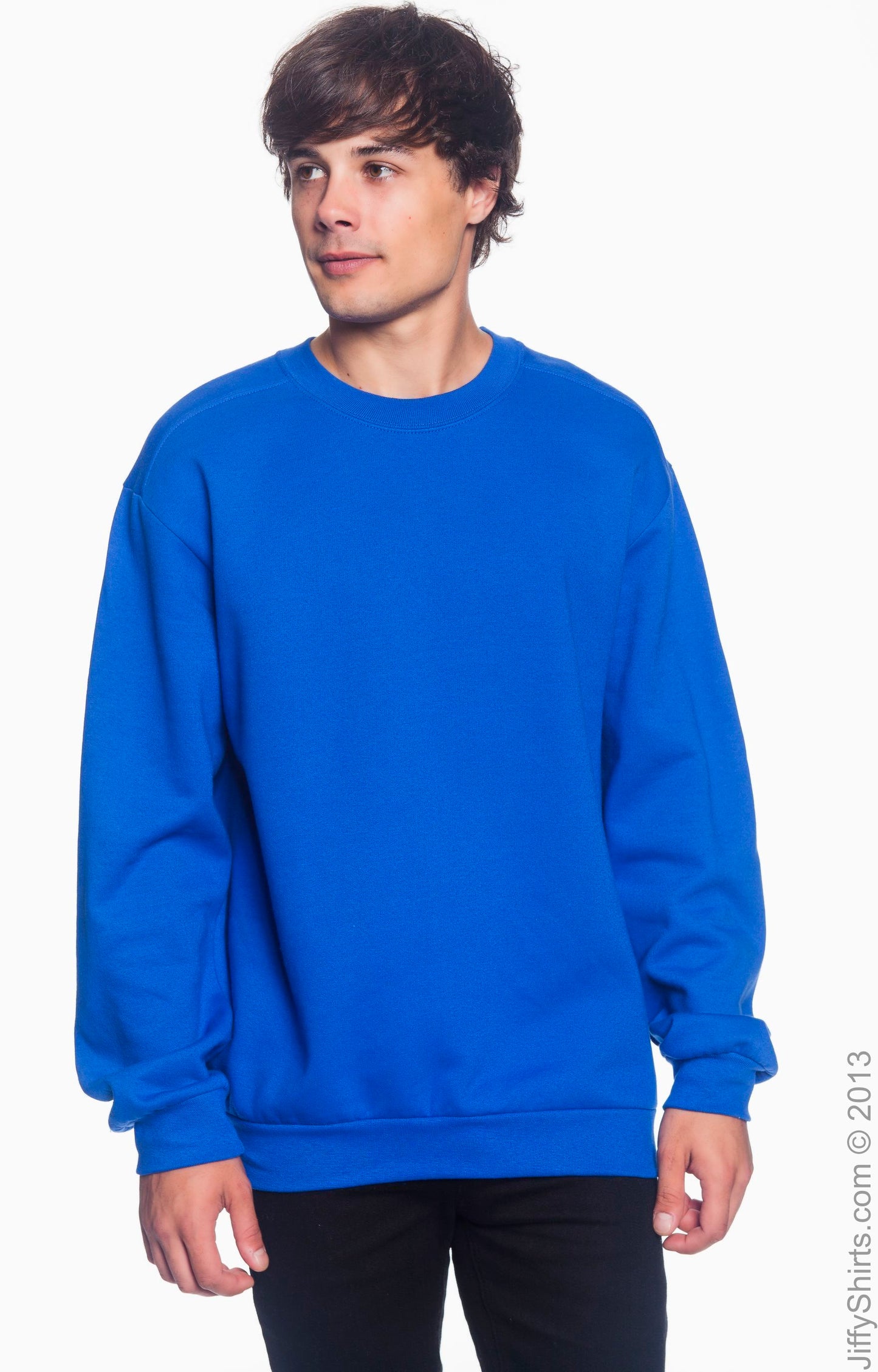 Unisex Crewneck Fleece - Royal Blue