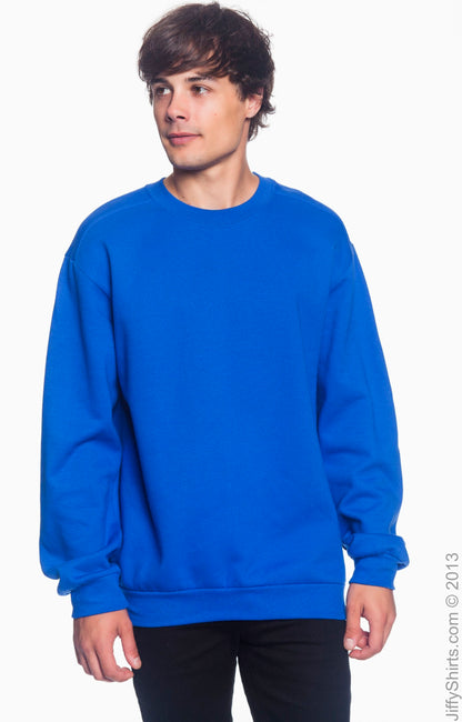 Unisex Crewneck Fleece - Royal Blue