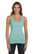 Bella + Canvas B8780 - Women's Sheer Mini Rib Tank - Seafoam Blue