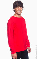 Unisex Lightweight Long-Sleeve T-Shirt - Red