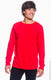 Anvil 949 - Unisex Lightweight Long-Sleeve T-Shirt - Red