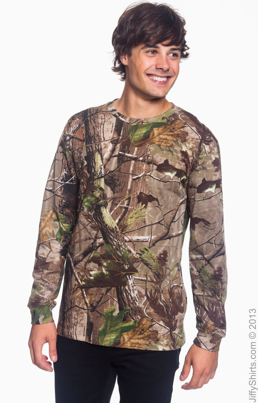 Men's Realtree Camo Long-Sleeve T-Shirt - Realtree Apg