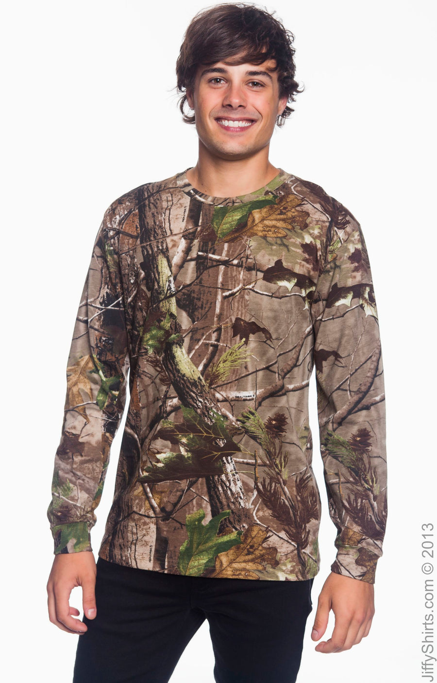 Men's Realtree Camo Long-Sleeve T-Shirt - Realtree Apg