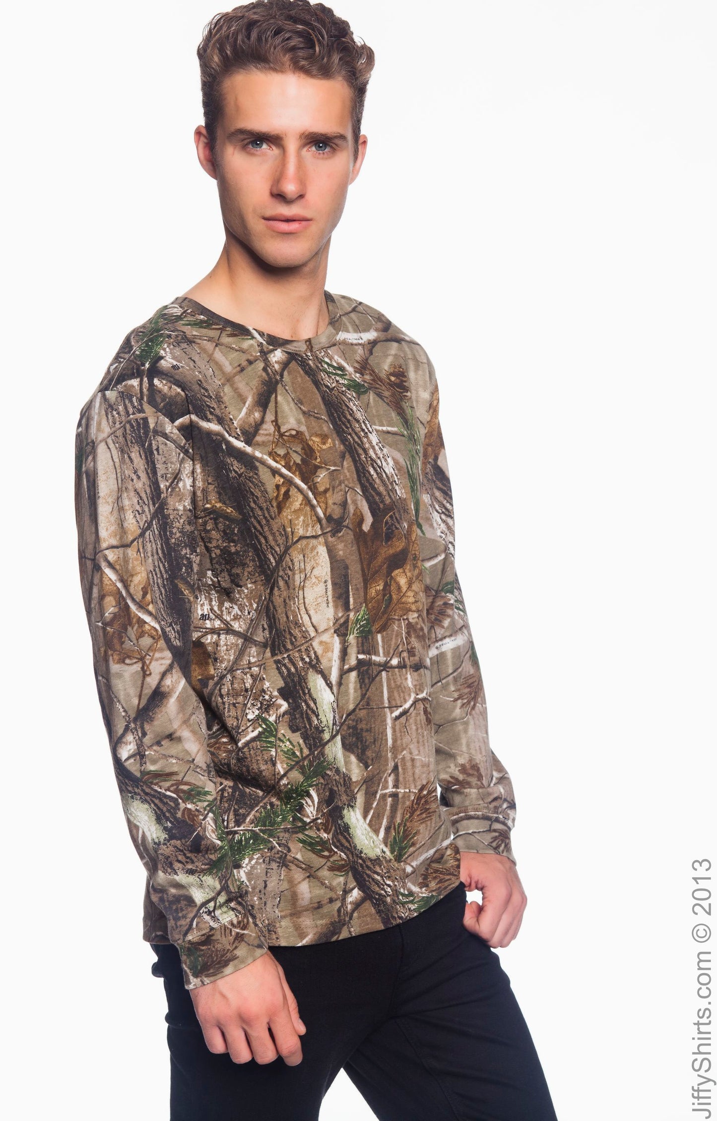 Men's Realtree Camo Long-Sleeve T-Shirt - Realtree Ap