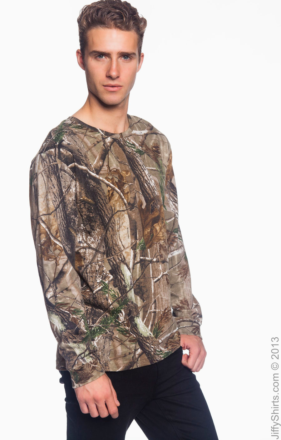 Men's Realtree Camo Long-Sleeve T-Shirt - Realtree Ap