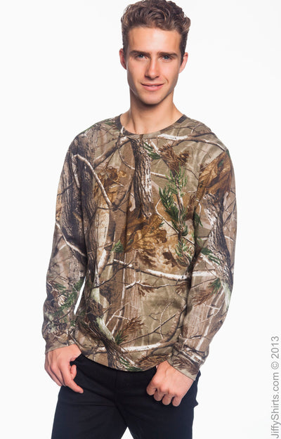 Men's Realtree Camo Long-Sleeve T-Shirt - Realtree Ap