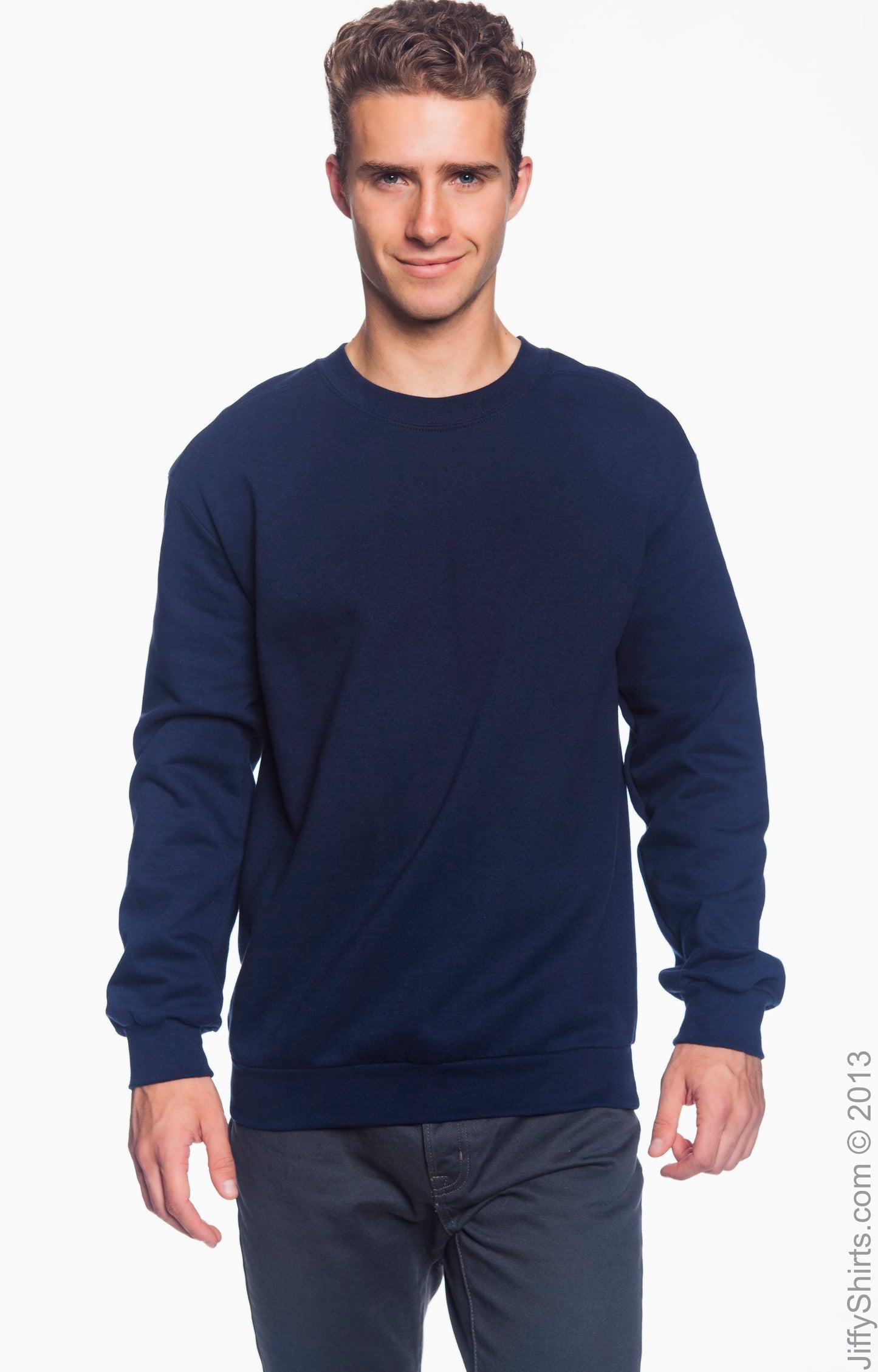 Unisex Crewneck Fleece - Navy