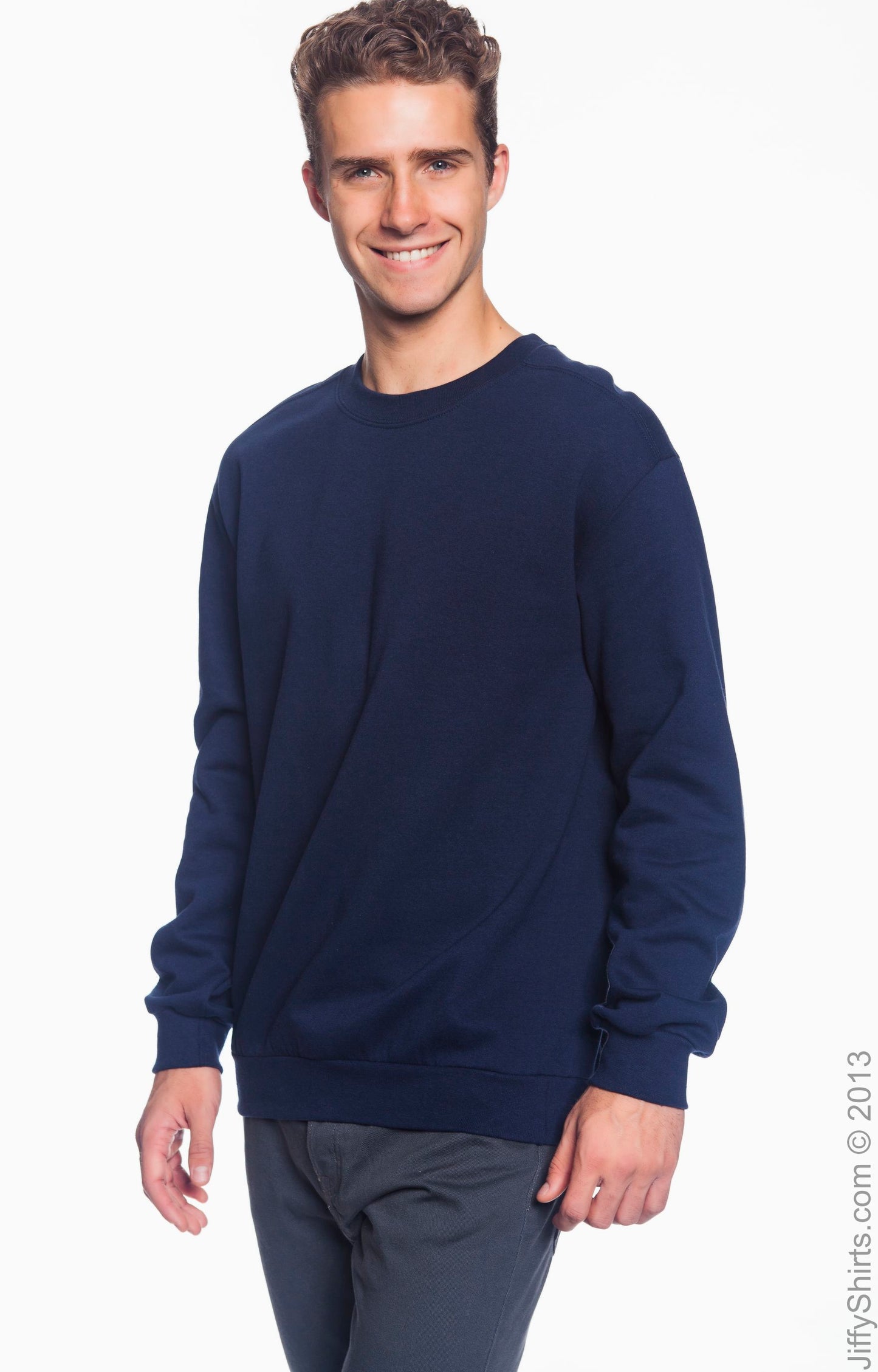 Unisex Crewneck Fleece - Navy