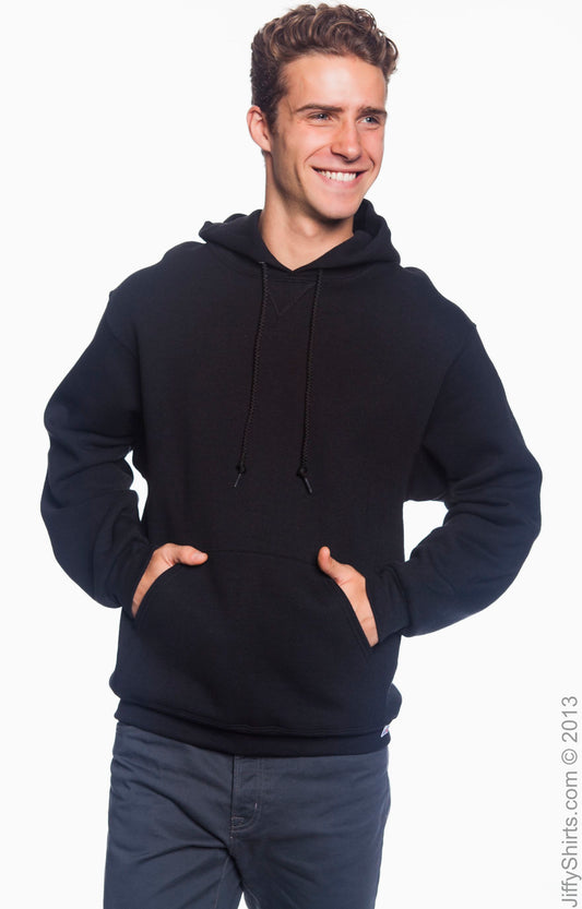 Dri Power® Hooded Pullover Sweatshirt - Black