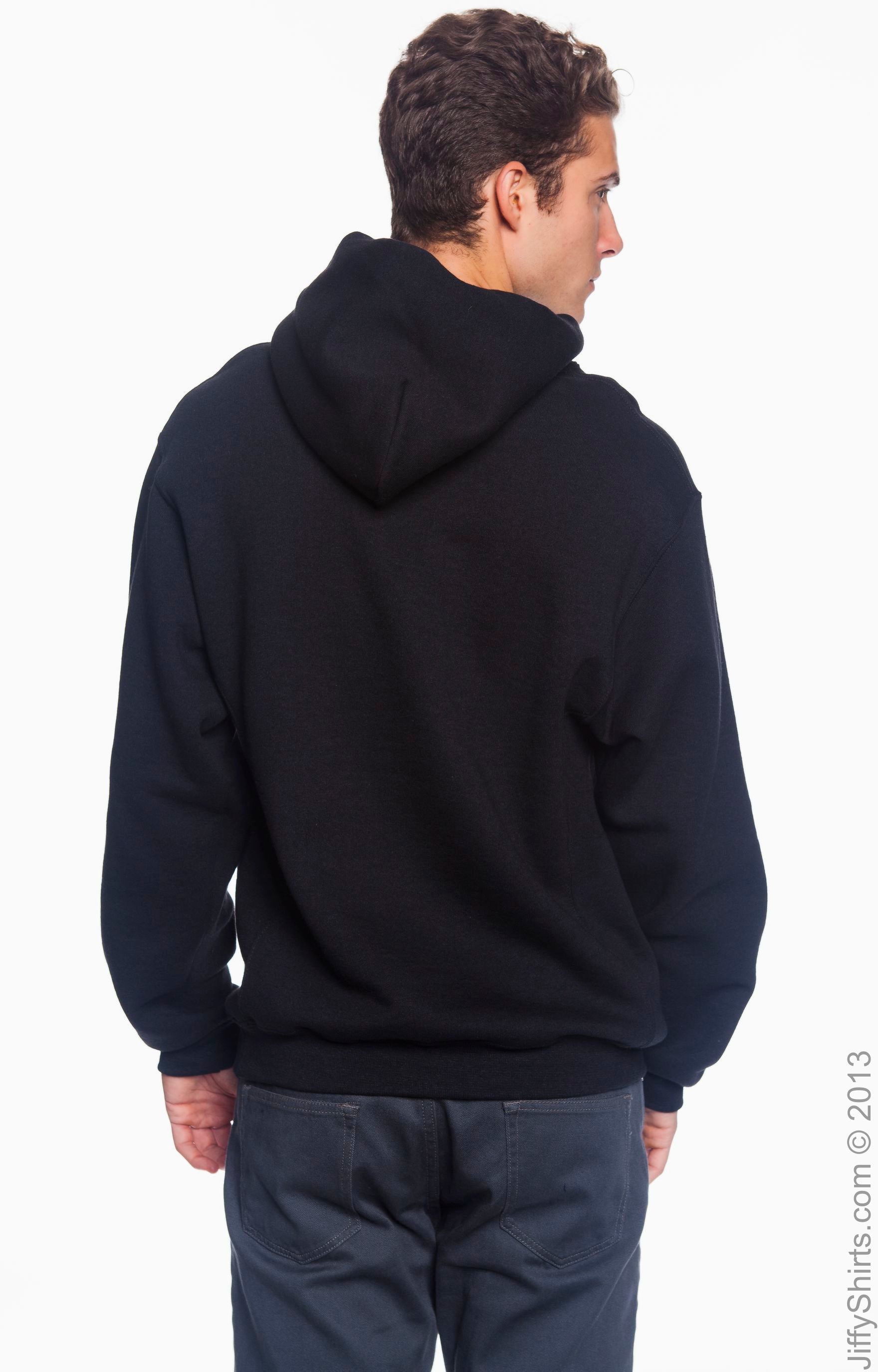 Dri Power® Hooded Pullover Sweatshirt - Black